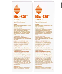 Bio-Oil Skincare Duo - 2 x 200ml Bottles for Transformative Skin Nourishment