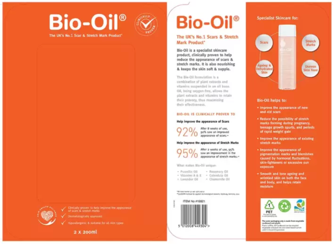 Bio-Oil Skincare Duo - 2 x 200ml Bottles for Transformative Skin Nourishment