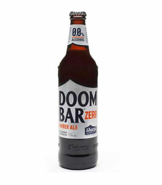 Doom Bar Zero - Pack of 8: Premium Alcohol-Free Amber Ale for Uncompromising Taste