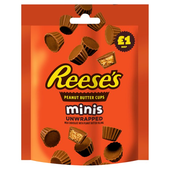 Reese's Peanut Butter Cups Minis 68g (case of 16) PM£1.35