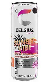 Celsius Sunset Vibe 12x355ml PM1.79 - Bulkbuydirect