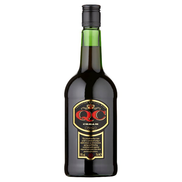 QC Cream British Fortified Wine 70cl (Pack of 6)