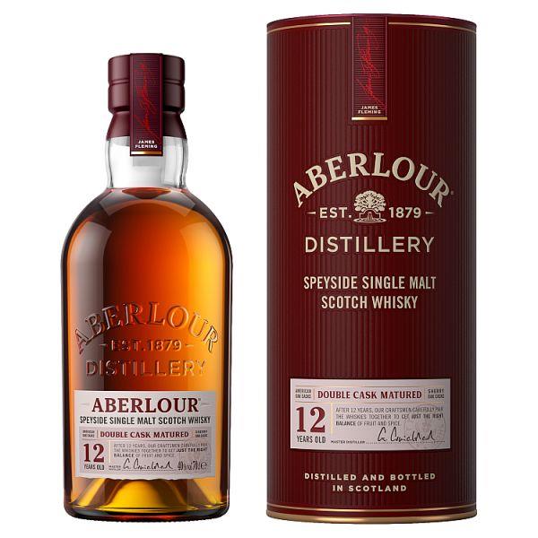 Aberlour Distillery 12 Years Old Speyside Single Malt Scotch Whisky 70cl (Pack of 1)