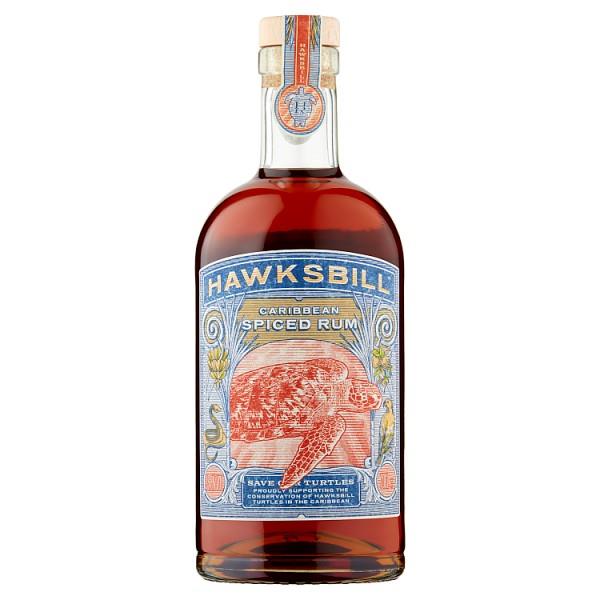 HAWKSBILL Caribbean Spiced Rum 70cl (Pack of 1)