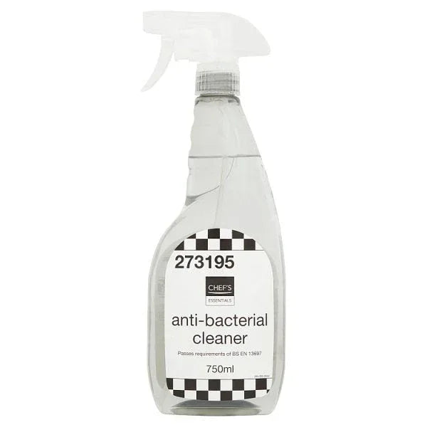 Chef's Essentials Anti-Bacterial Cleaner 750ml (Pack of 1) - Bulkbuydirect