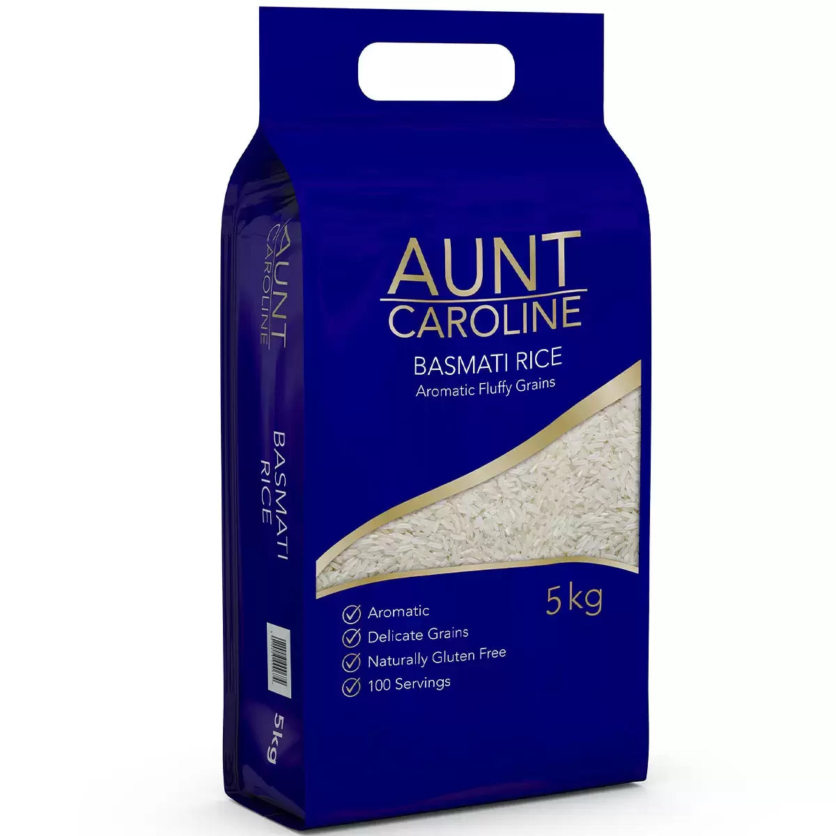 Aunt Caroline Basmati Rice, 5kg - Bulkbuydirect