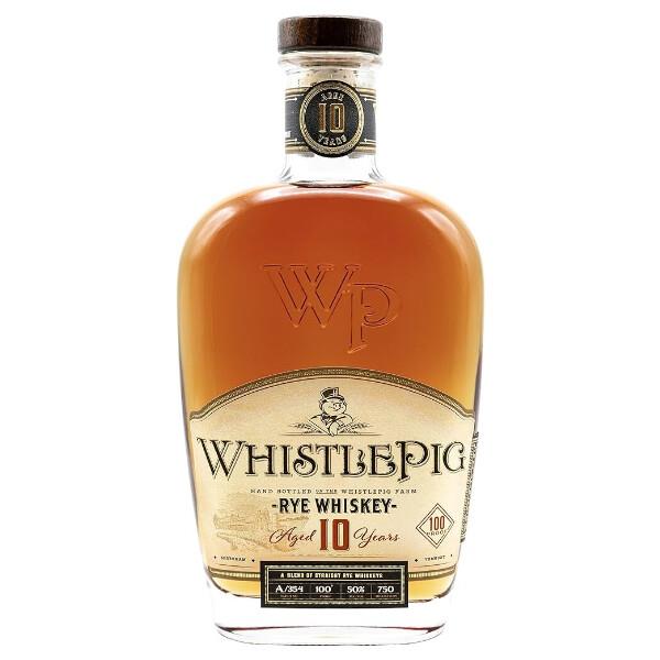 WhistlePig 10yr Old Rye Whiskey 70cl (Pack of 1)