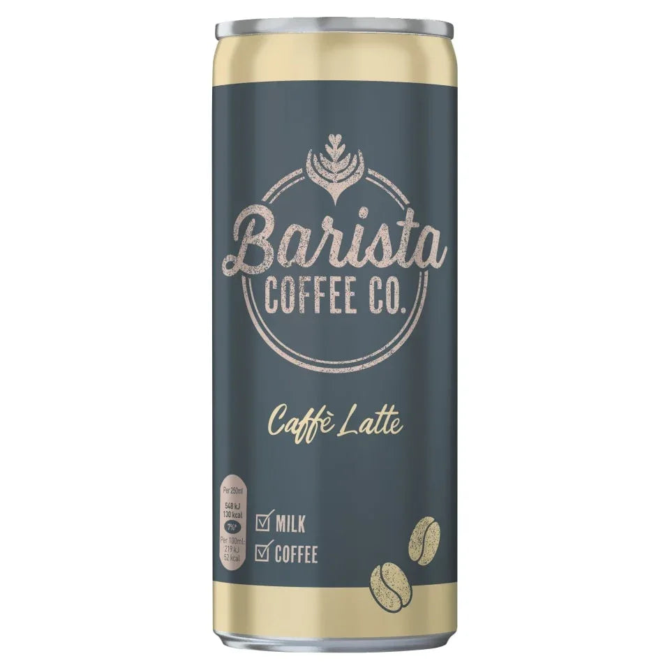 Barista Coffee Co. Caffe Latte 250ml (Pack of 12) PM£1 - Bulkbuydirect