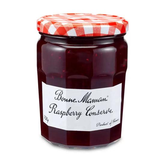 Bonne Maman Raspberry Conserve, 750g - Bulkbuydirect