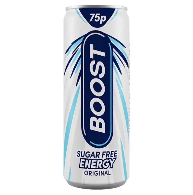 Boost Sugar Free Energy Original 250ml x 24 - Bulkbuydirect