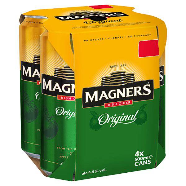 Magners Original Irish Cider 4 x 500ml (Pack of 6) - Bulkbuydirect