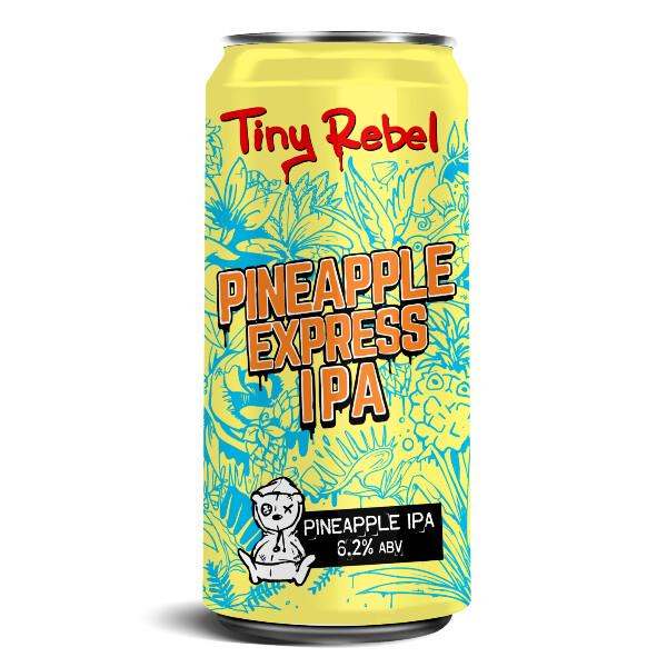 Tiny Rebel Pineapple Express 6.2% Pineapple IPA 12 x 440ml Cans (Pack of 1)