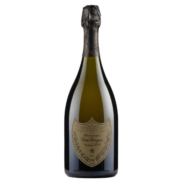 Dom Perignon Champagne 2013 Naked Bottle 75cl (Pack of 1)