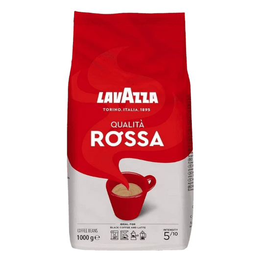 Lavazza Qualità Rossa Coffee Beans 1kg (Pack of 6) - Bulkbuydirect