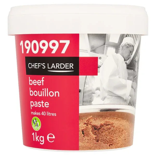 Chef's Larder Beef Bouillon Paste 1kg (Pack of 1) - Bulkbuydirect