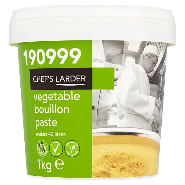 Chef's Larder Vegetable Bouillon Paste 1kg (Pack of 1) - Bulkbuydirect