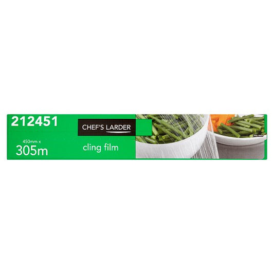 Chef's Larder Cling Film 450mm x 305m (Pack of 1) - Bulkbuydirect