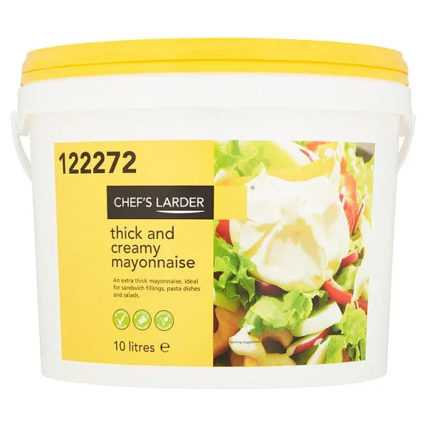 Chef's Larder Thick and Creamy Mayonnaise 10 Litres (Pack of 1) - Bulkbuydirect