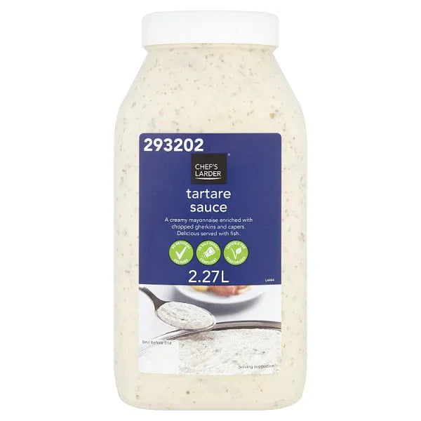 Chef's Larder Tartare Sauce 2.27 L (Pack of 2) - Bulkbuydirect