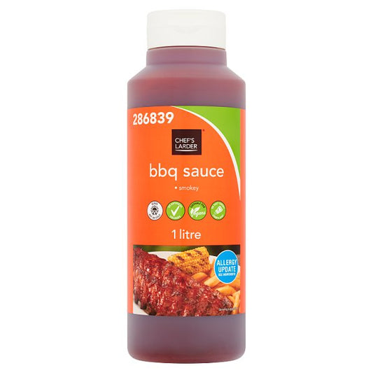 Chef's Larder BBQ Sauce 1 Litre (Pack of 1) - Bulkbuydirect