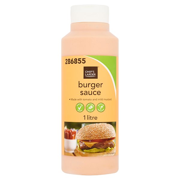 Chef's Larder Burger Sauce 1 Litre (Pack of 1) - Bulkbuydirect