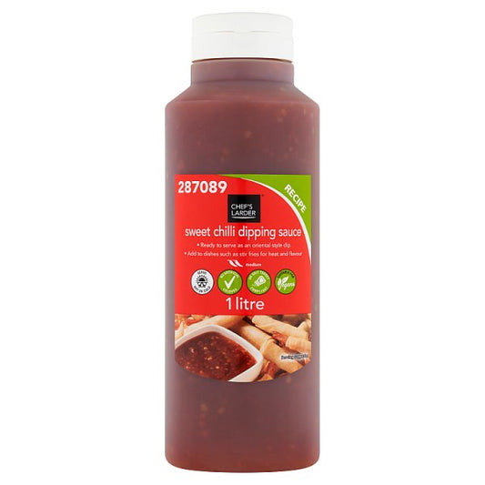 Chef's Larder Sweet Chilli Dipping Sauce 1 litre (Pack of 1) - Bulkbuydirect