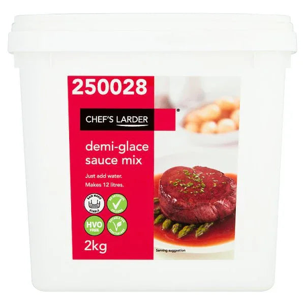 Chef's Larder Demi-Glace Sauce Mix 2kg (Pack of 2) - Bulkbuydirect