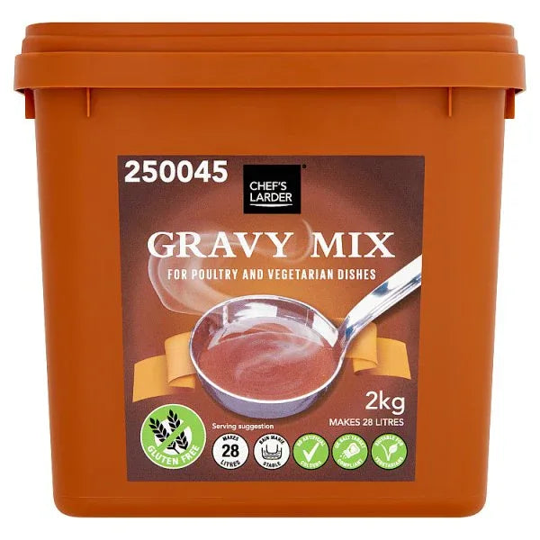Chef's Larder Gravy Mix 2kg (Pack of 1) - Bulkbuydirect