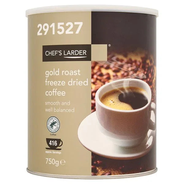 Chef's Larder Gold Roast Freeze Dried Coffee 750g (Pack of 1) - Bulkbuydirect
