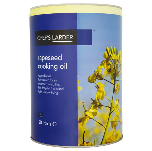 Chef's Larder Rapeseed Cooking Oil, 20 Litres - Bulkbuydirect