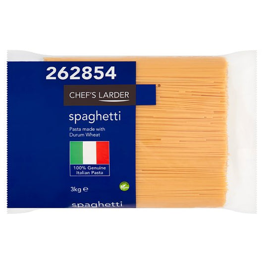 Chef's Larder Spaghetti 3kg ( Pack of 1) - Bulkbuydirect