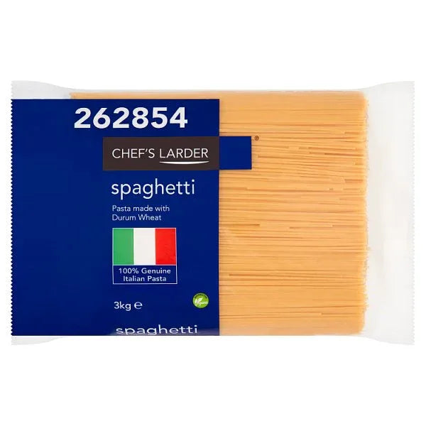 Chef's Larder Spaghetti 3kg ( Pack of 4) - Bulkbuydirect