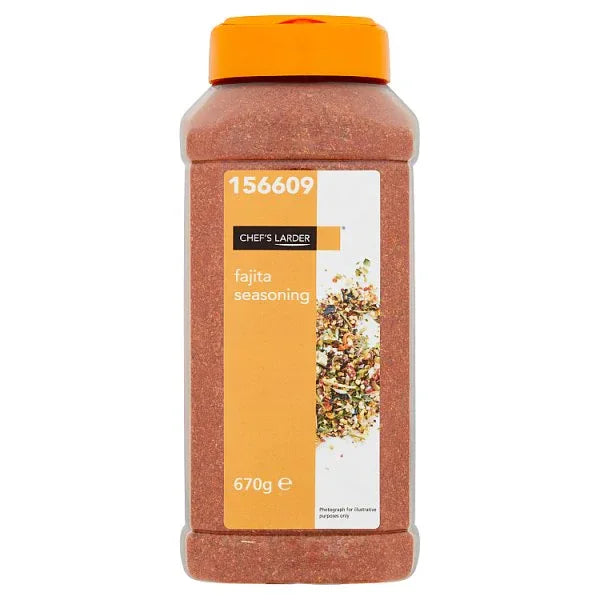 Chef's Larder Fajita Seasoning 670g (Pack of 1) - Bulkbuydirect