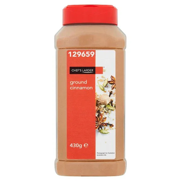 Chef's Larder Ground Cinnamon 430g (Pack of 1) - Bulkbuydirect