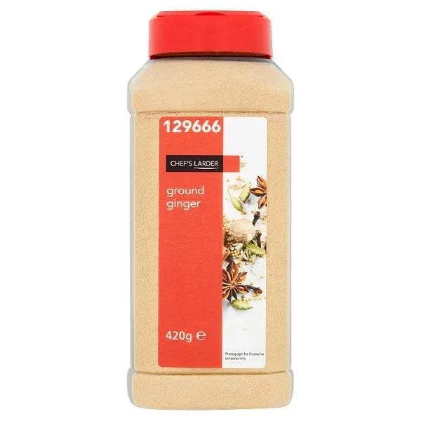 Chef's Larder Ground Ginger 420g (Pak of 6) - Bulkbuydirect