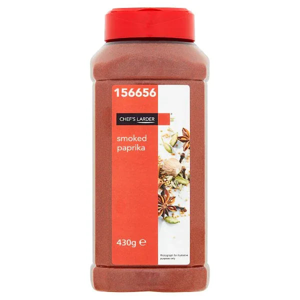Chef's Larder Smoked Paprika 430g (Pack of 1) - Bulkbuydirect