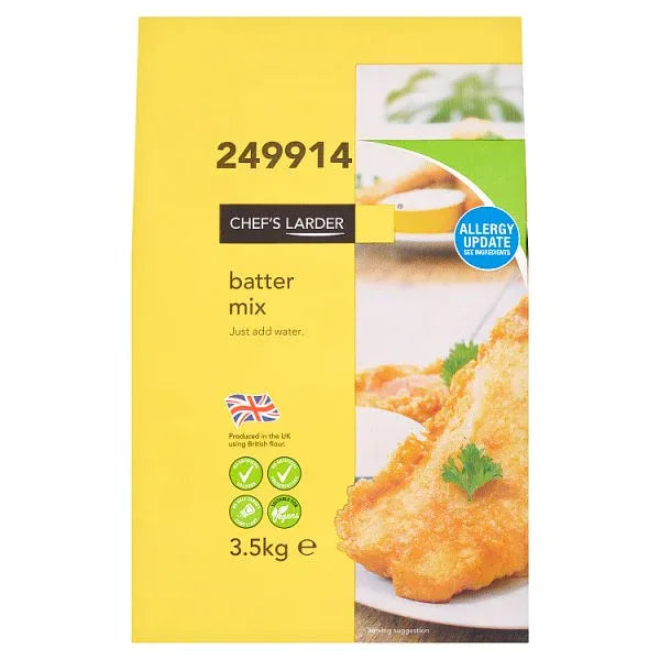 Chef's Larder Batter Mix 3.5kg (Pack of 1) - Bulkbuydirect