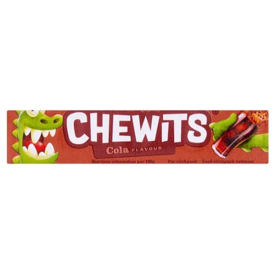 Chewits Cola Flavour 30g (case of 40) - Bulkbuydirect