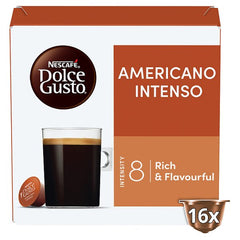 Nescafe Dolce Gusto Americano intenso coffee pods X16 (Pack of 1)