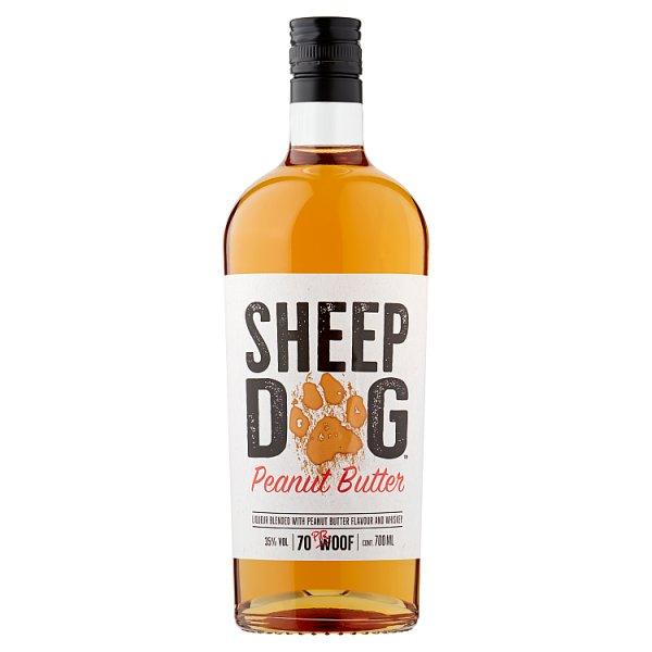 Sheep Dog Peanut Butter Whiskey 700ml (Pack of 1)