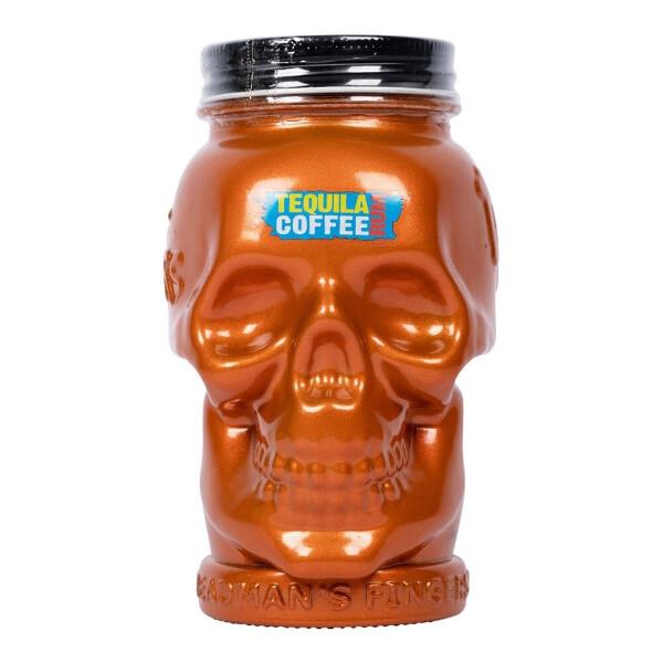 Dead Mans Fingers Tequila Coffee Rum Limited Edition Skull Bottle 50cl - Bulkbuydirect
