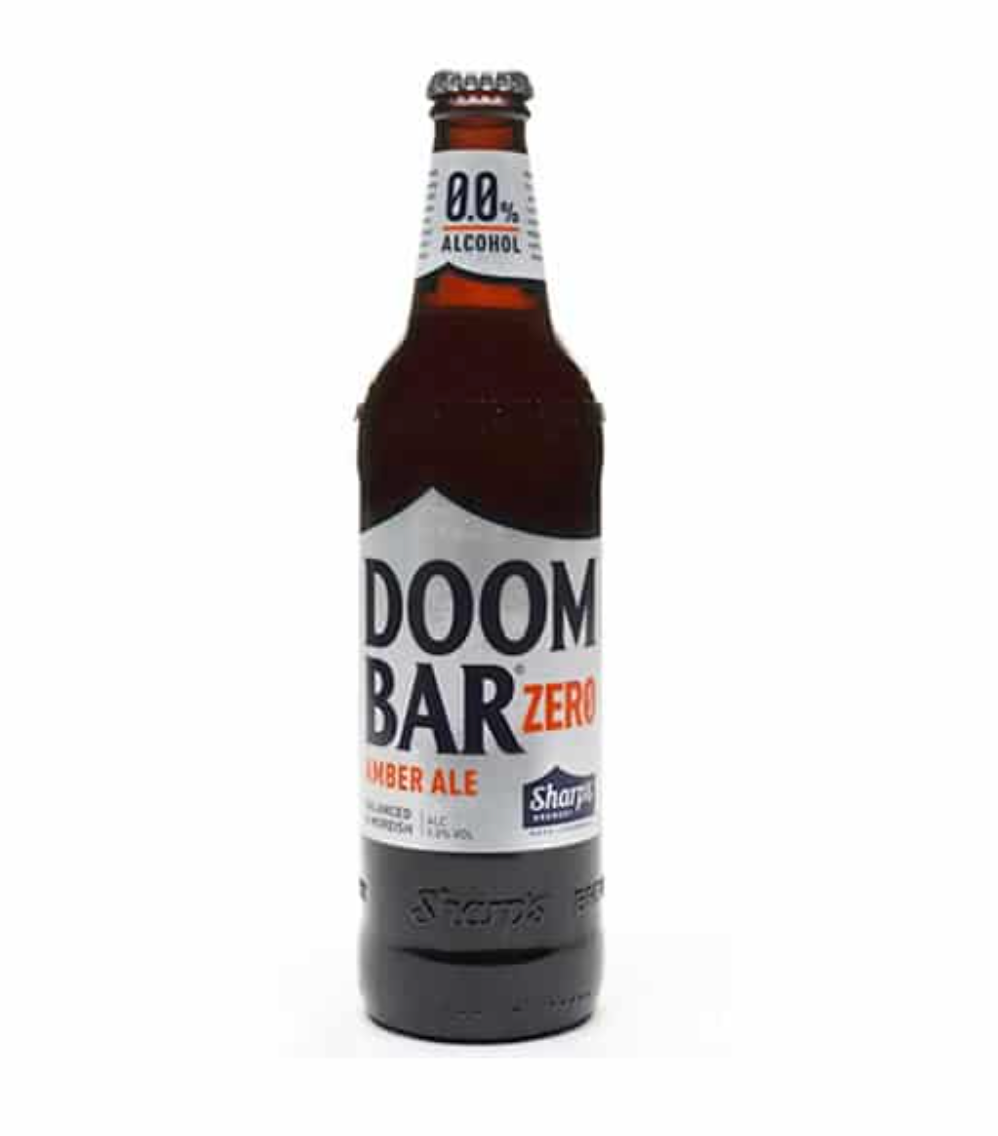 Doom Bar Zero - Pack of 8: Premium Alcohol-Free Amber Ale - Bulkbuydirect