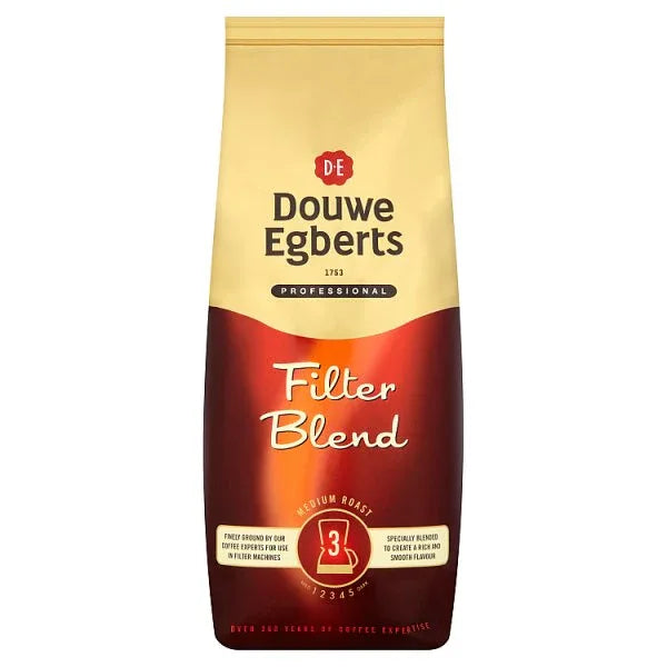 Douwe Egberts Ground Filter Coffee 1kg (Pack of 1) - Bulkbuydirect