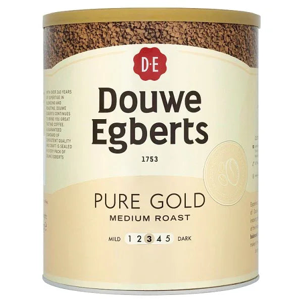 Douwe Egberts Pure Gold Instant Coffee 750g (Pack of 6) - Bulkbuydirect