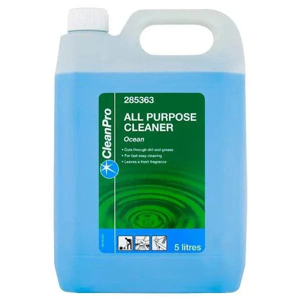 CleanPro All Purpose Cleaner Ocean 5 Litres (Pack of 2) - Bulkbuydirect