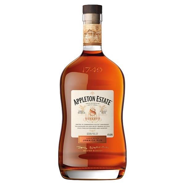 Appleton Estate 8 Year Old Reserve 70cl (Pack of 1)