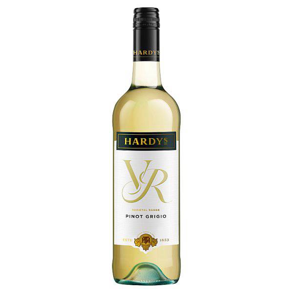 Hardys VR Pinot Grigio White Wine 75cl (Pack of 6) - Bulkbuydirect