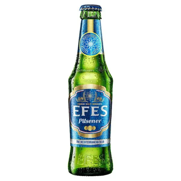 Efes Pilsener Beer 33cl (Pack of 24) - Bulkbuydirect