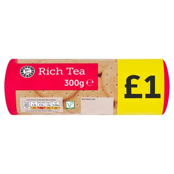 Euro Shopper Rich Tea 300g (Pack of 18) - Bulkbuydirect