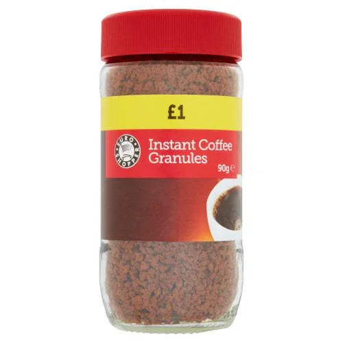 Euro Shopper Instant Coffee Granules 90g - Bulkbuydirect